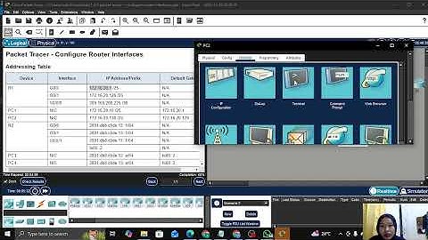 1.4.7 Packet Tracer - Configure Router Interfaces