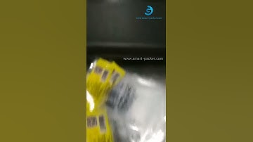 Bag paging machine automatic bag counting feeding paging system with conveyor