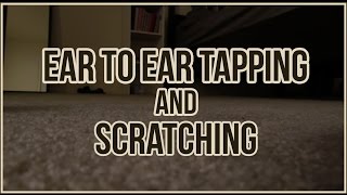 [BINAURAL ASMR] Ear to Ear Tapping and Scratching (wood, glass, books, box, plastic)