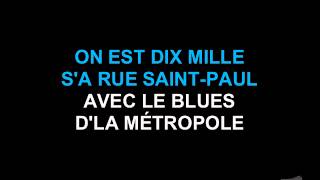 Beau Dommage - Le Blues d'la Métropole (Karaoke) chords