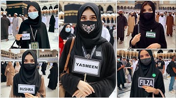 ADD Your Name on Card in the front of Makkah | girl ai photo editing | bing image creator | bing ai