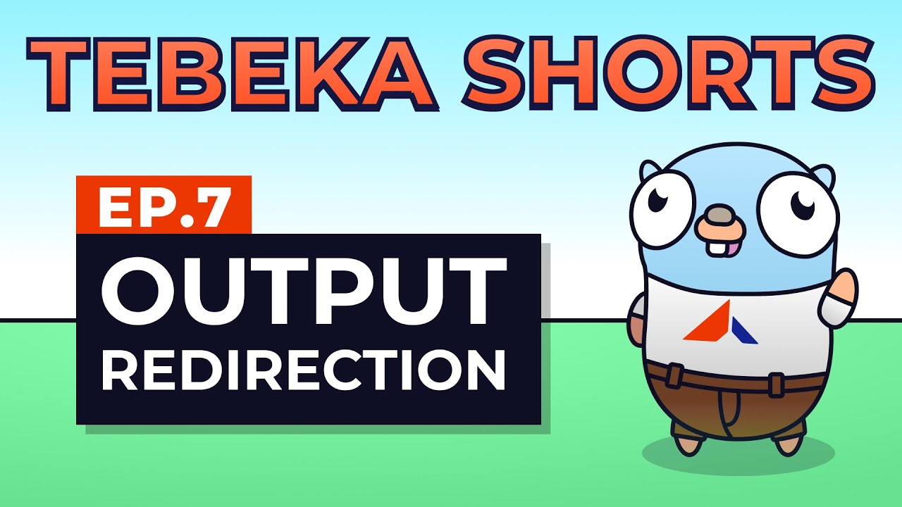 Tebeka Shorts: Output Redirection - YouTube