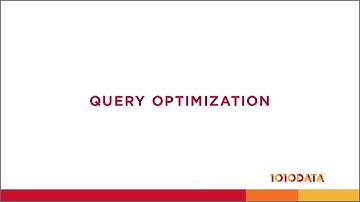 6.2 - Query Optimization