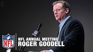 Roger Goodell on Rule Changes, Streaming Games, & Las Vegas | NFL Annual Meeting | NFL News