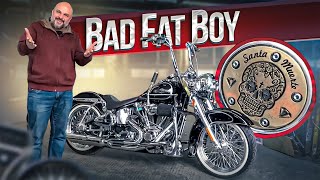 видео: FAT BOY на МАКСИМАЛКАХ c 2-литровым мотором. Harley-Davidson, каким он должен быть  #МОТОЗОНА №161 картинка: FAT BOY на МАКСИМАЛКАХ c 2-литровым мотором. Harley-Davidson, каким он должен быть  #МОТОЗОНА №161