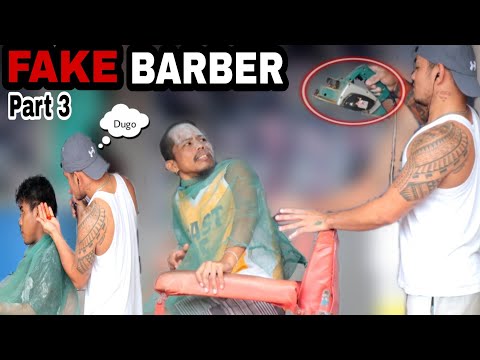 Fake Barber Part3 Public Prank | Pumalag Si Kuya