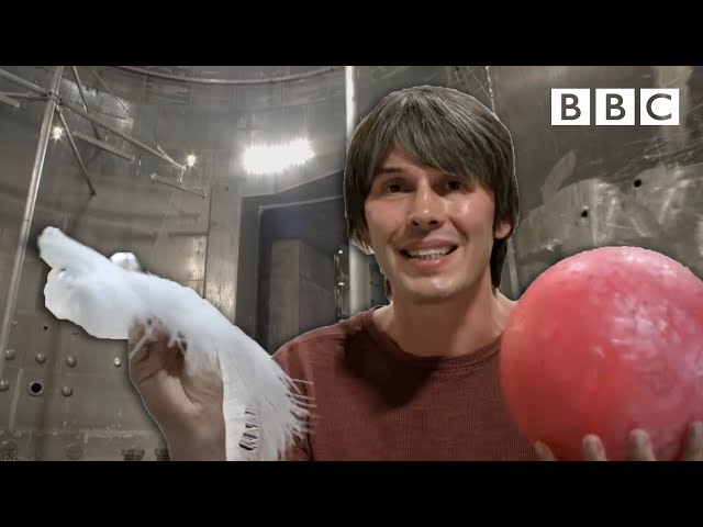 Brian Cox visits the world's biggest vacuum | Human Universe - BBC class=