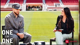 1-on-1: Sitting Down with First-Round Pick Ricky Pearsall at Levi's® Stadium screenshot 1