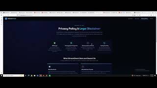 Test stream quality and speed