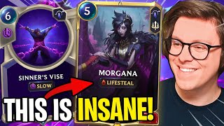 This New Deck is RIDICULOUS! Jail your Opponent with Morgana - Legends of Runeterra