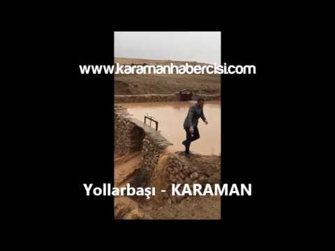 Karaman'da Yağmur