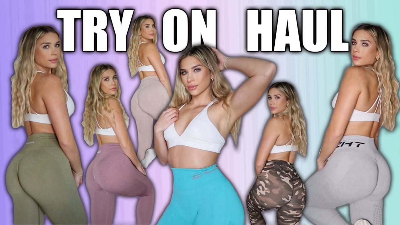 HUGE ACTIVEWEAR TRY-ON HAUL | Amazon, Alphalete, Echt