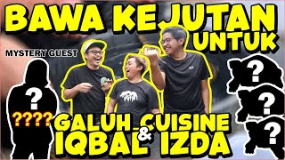 CHALLANGE MANDIIN ULAR BARENG GALUH CUISINE & IQBALIZDA | BONUS !! KEJUTAN UNTUK MEREKA