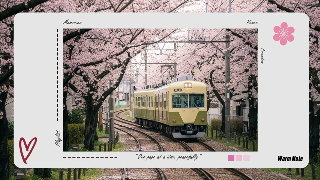 Slow Ride into Spring 🌸 Aesthetic Chill Lofi Session