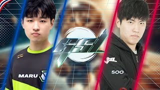 Starcraft 2  : Maru(T) vs soO(Z) - GSL S1 2024