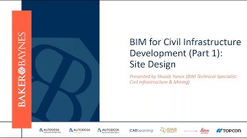 BIM for Civil Infrastructure Development   Part 1  Site Design