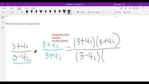 competency 002 Complex Number System pt 6