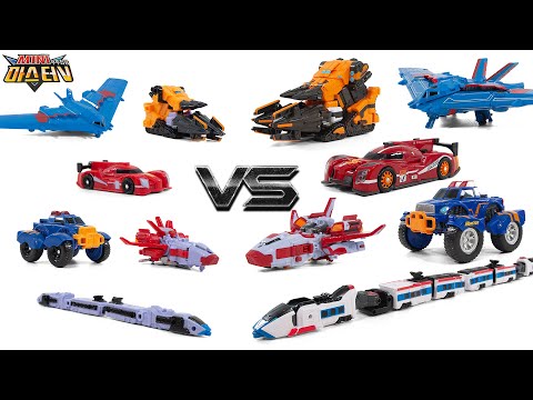 Mini <strong>Version</strong> Collection TrinoV, LeobullsV, ChacrossV <strong>vs</strong> MasterV, TitanV, MaximusV, Gigant SaverV