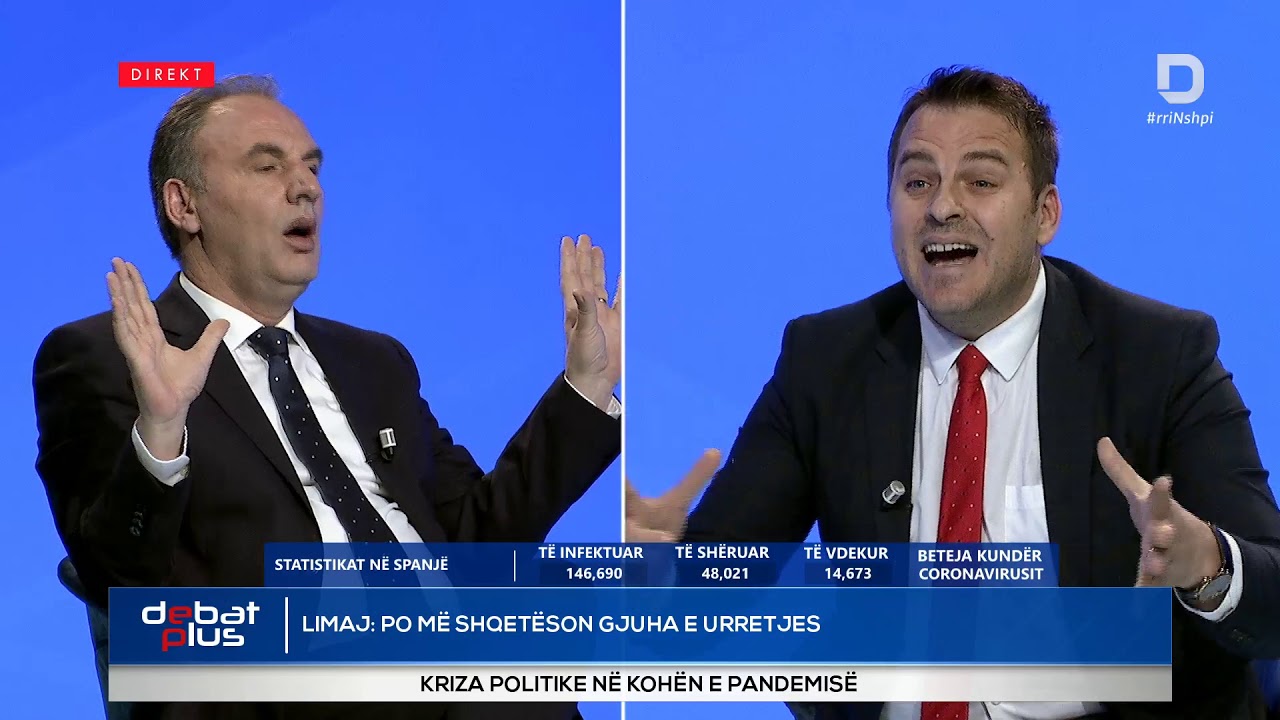 Debat i nxehte mes Armend Mujes dhe Fatmir Limaj