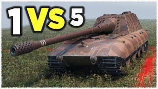 Jagdpanzer E 100 • ONE MAN ARMY • Best Replays World of Tanks screenshot 5