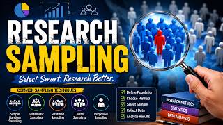 Lesson 4 | Research sampling #ResearchSampling #ResearchMethods #AcademicResearch #DataCollection