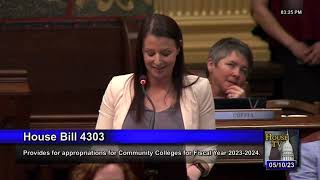 Rep. Steckloff on Community Colleges Budget