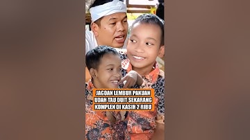 EGI KOMPLEN SAMA KDM DI KASIH UANG 2 RIBU BIKIN KETAWA#shorts #short #fyp
