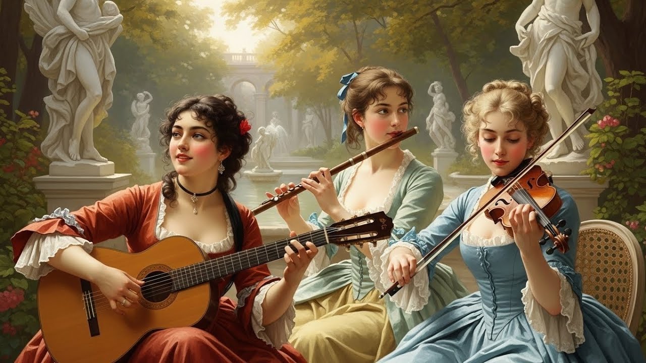 Silk & Strings of the 18th Century | Early Classical Instrumental with Soft Flamenco Touch