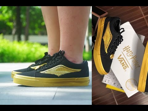 harry potter vans golden snitch