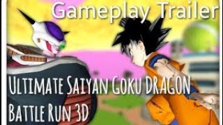 Ultimate Saiyan Goku Dragon Battle Run 3D Gameplay Trailer - Android/iOS screenshot 2