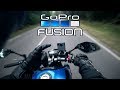 Je teste la gopro fusion  moto 