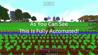 Hypixel Skyblock Garden Macro Mod Showcase