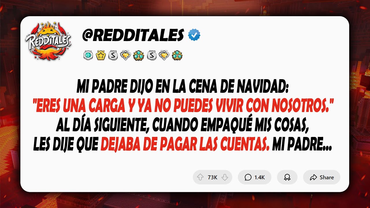 Mi Padre Dijo En La Cena De Navidad: 