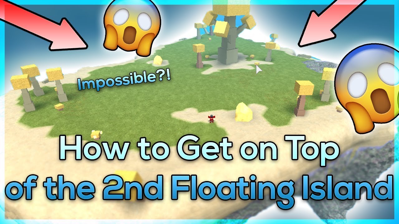 How To Get On Top Of The 2nd Floating Island In Booga Booga New Floating Island Youtube - building biggest island base in booga booga roblox youtube