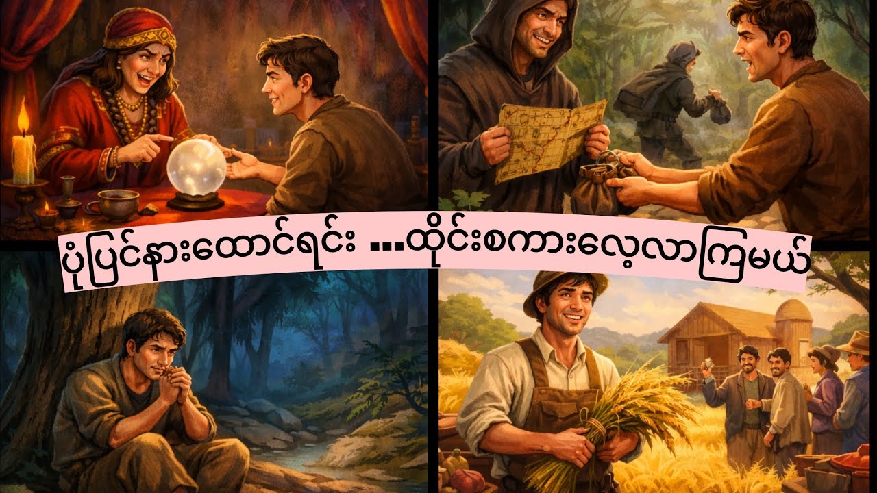 ပုံပြင်နားထောင်ရင်း ...ထိုင်းစကားလေ့လာကြမယ် #learnthaiwithmeme #ထိုင်းစာစကား