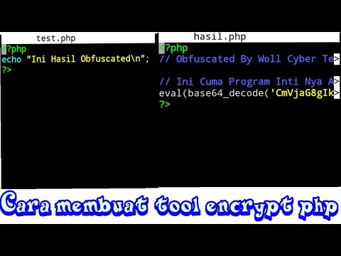 Cara membuat tool encrypt php | part 1