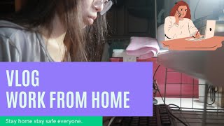 Vlog | 好奇WFH 一天如何过? 每天日常居家工作日🖥️