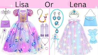 Lisa or Lena Baby outfits, cute toys