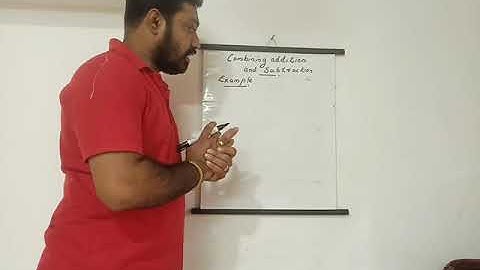 Combining addition and subtraction, Class 4