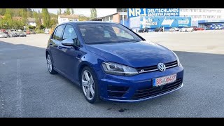 Volkswagen Golf VII R ABT 4Motion 374PS Exterior Interior and Sound Rewiew