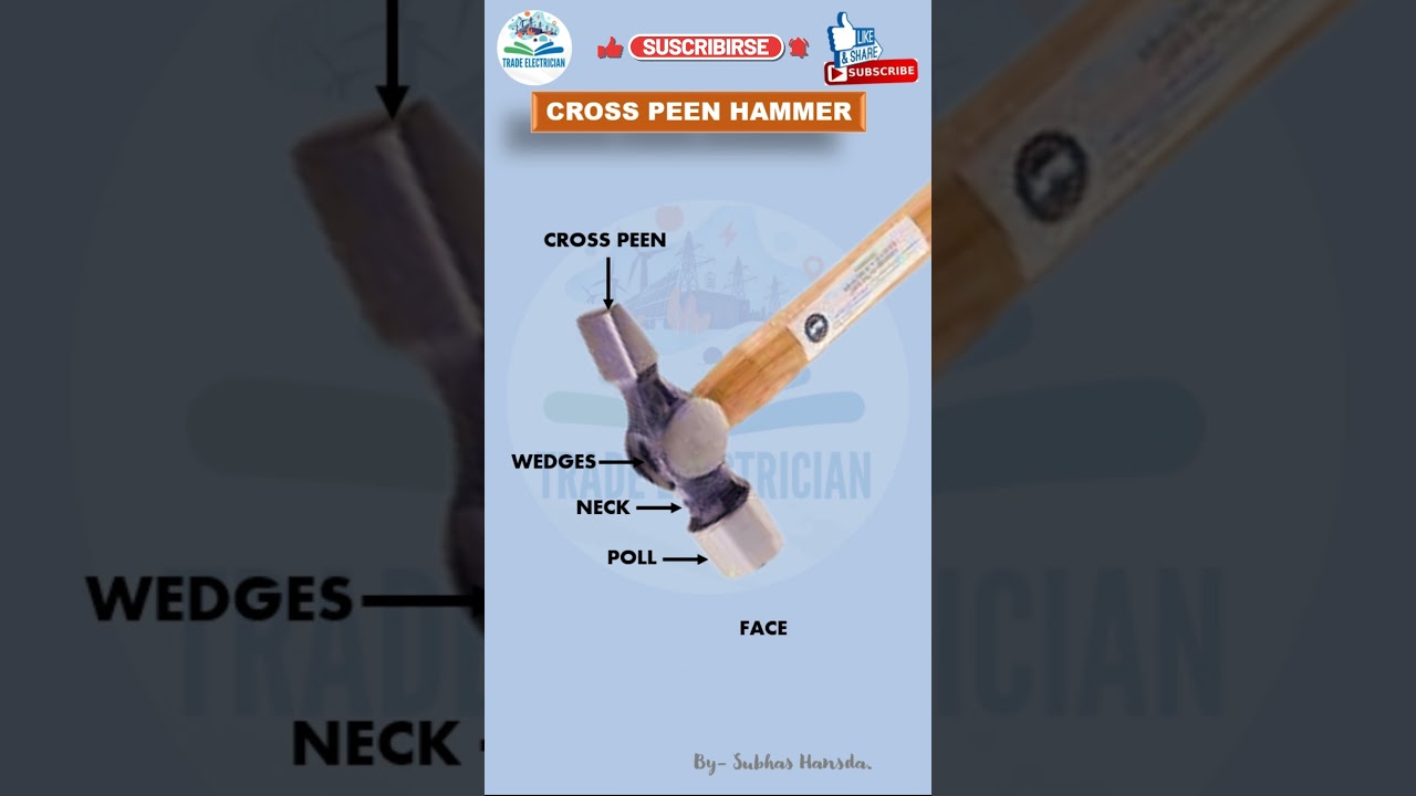 Cross Peen Hammer || Trade Electrician