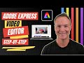 How to use Adobe Express to Edit Videos for Free!