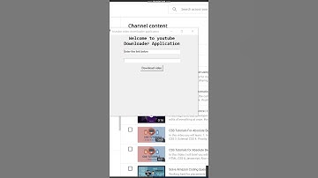 #shorts YouTube Video downloader made using python tkinter