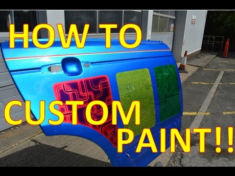 Marble Effect custom paint in 5 minutes!