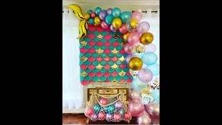 HOW to make a MERMAID TAIL balloon garland - Sugarella Sweets Party