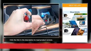 1080P HD Wireless Backup Camera: 1 Minute Magnetic Easy Install No Wiring | 7 Anti-Glare Monitor C