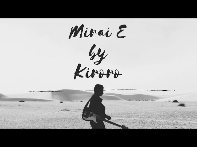 Mirai e by Kiroro Guitar Fingerstyle. Arranged by EJ Laranang class=