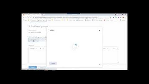 D2L - Student -  Submitting an Assignment