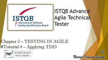 ISTQB Agile Technical Tester | 2.1.1 Test-driven development (TDD) | ISTQB Tutorials