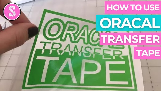 Easy Transfer Tape (Application Tape) Roll Method - Making Signs 